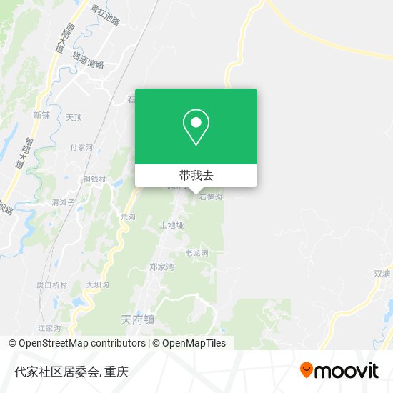 代家社区居委会地图