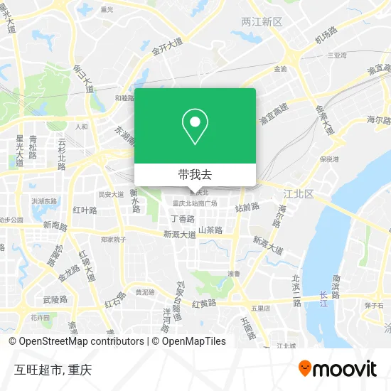 互旺超市地图