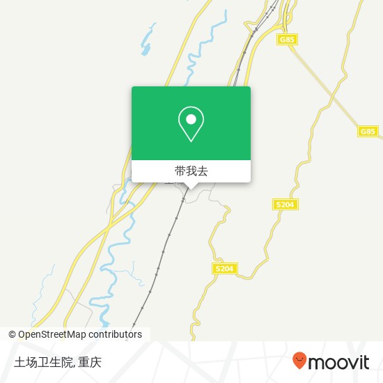 土场卫生院地图
