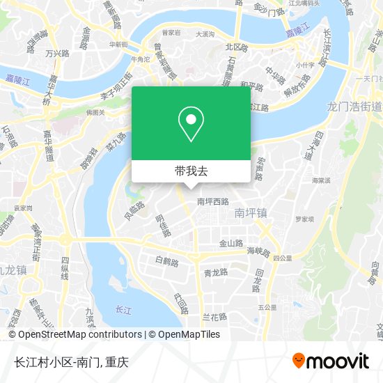 长江村小区-南门地图