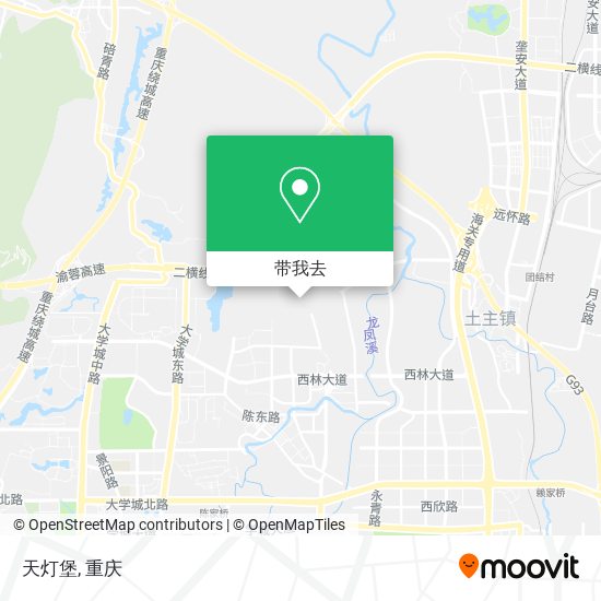 天灯堡地图