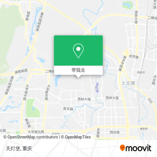天灯堡地图