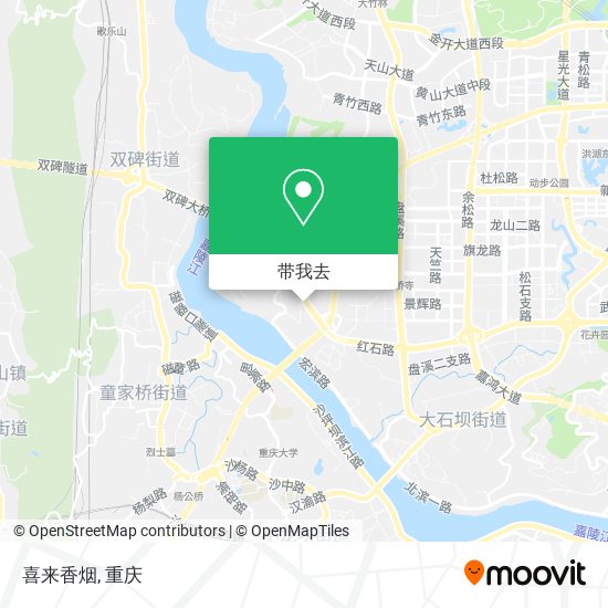 喜来香烟地图
