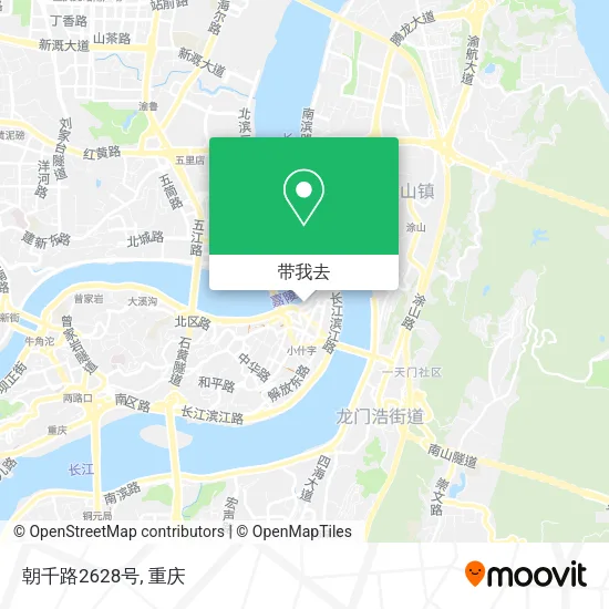 朝千路2628号地图