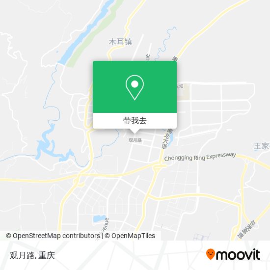 观月路地图