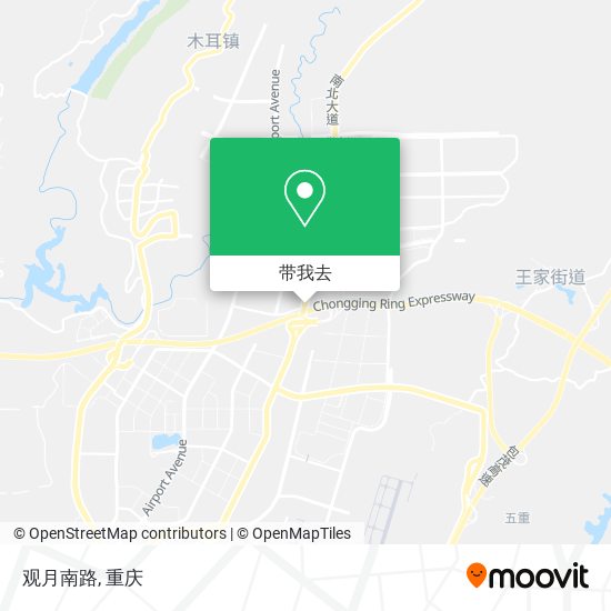 观月南路地图