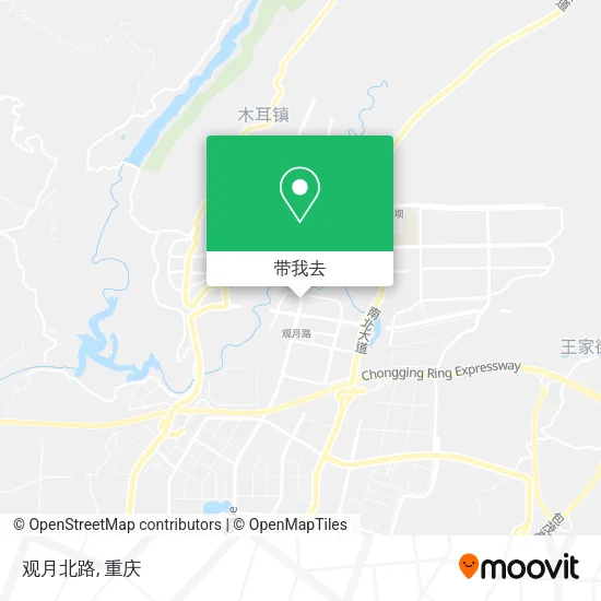 观月北路地图