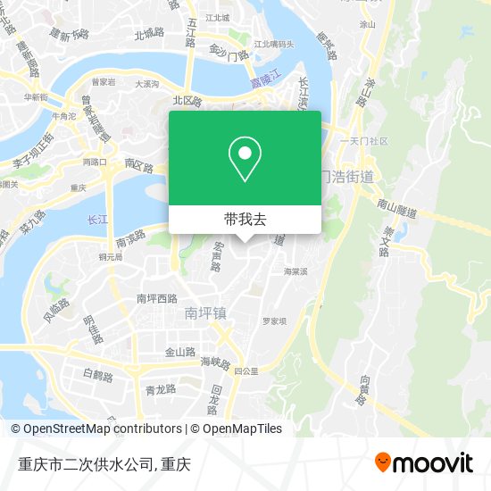 重庆市二次供水公司地图