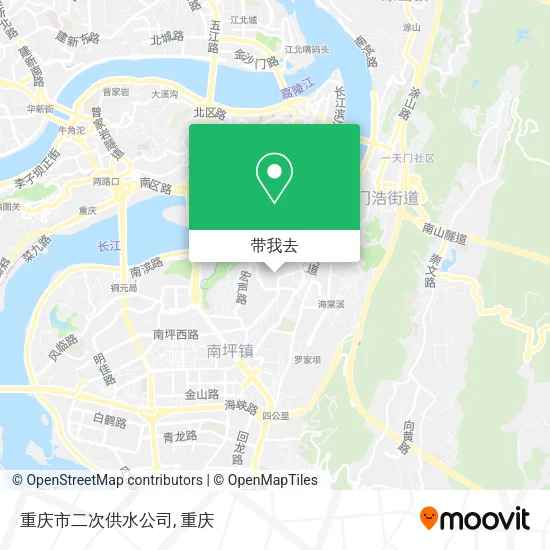 重庆市二次供水公司地图