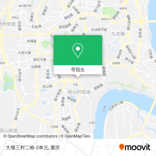 大堰三村二栋-2单元地图