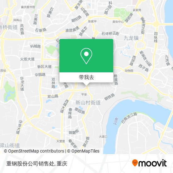 重钢股份公司销售处地图