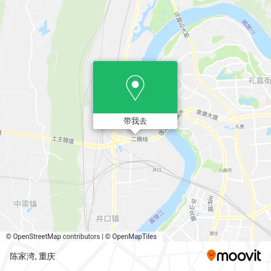 陈家湾地图