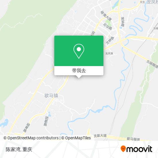 陈家湾地图