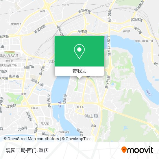 观园二期-西门地图