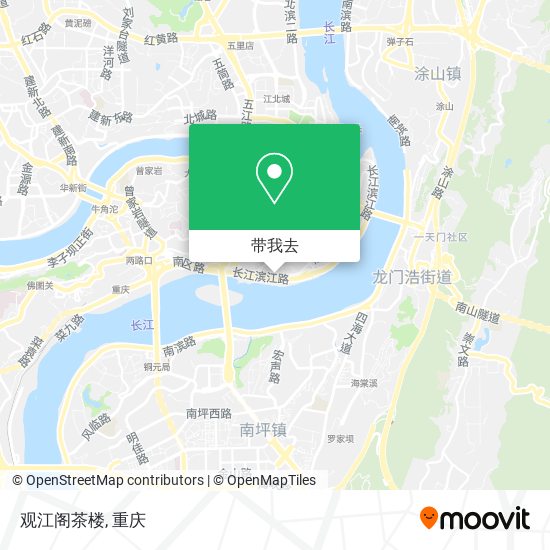 观江阁茶楼地图