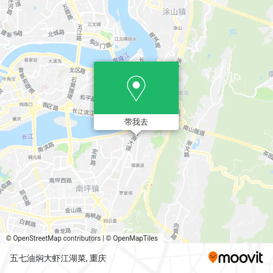 五七油焖大虾江湖菜地图