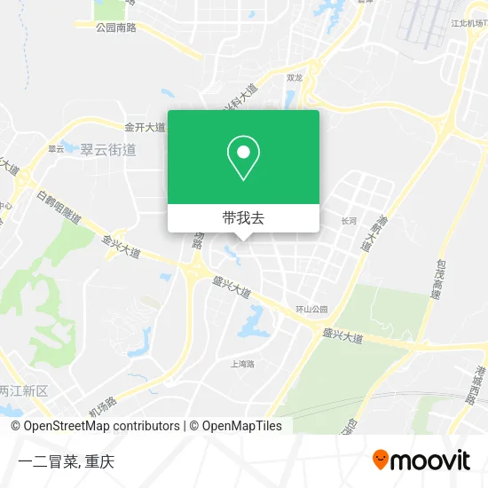 一二冒菜地图