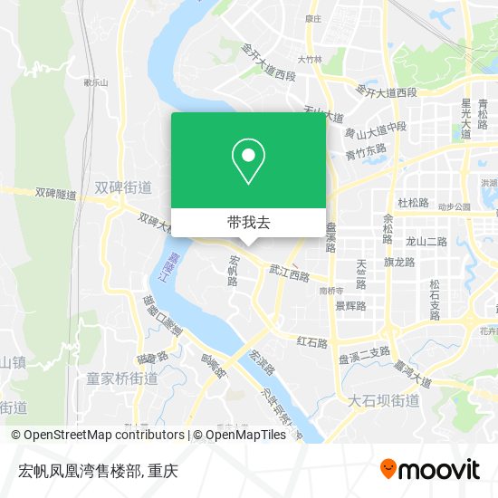 宏帆凤凰湾售楼部地图
