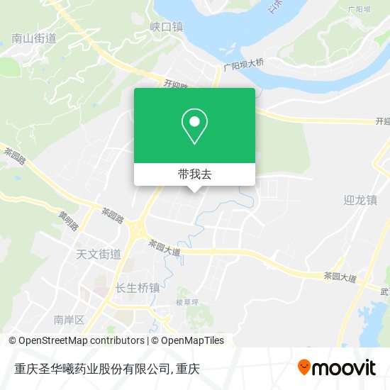 重庆圣华曦药业股份有限公司地图