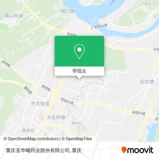 重庆圣华曦药业股份有限公司地图