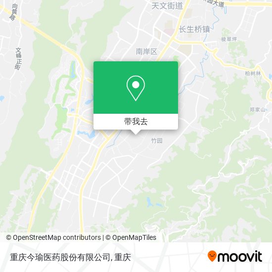 重庆今瑜医药股份有限公司地图
