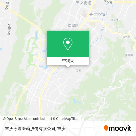 重庆今瑜医药股份有限公司地图