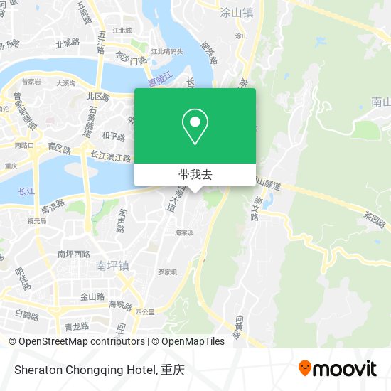 Sheraton Chongqing Hotel地图