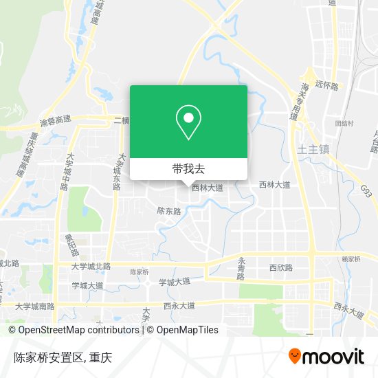 陈家桥安置区地图