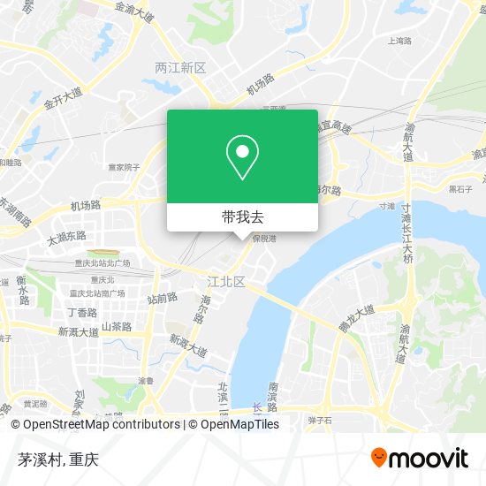 茅溪村地图