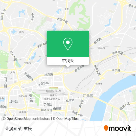 茅溪卤菜地图