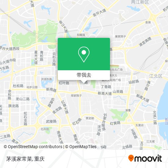 茅溪家常菜地图