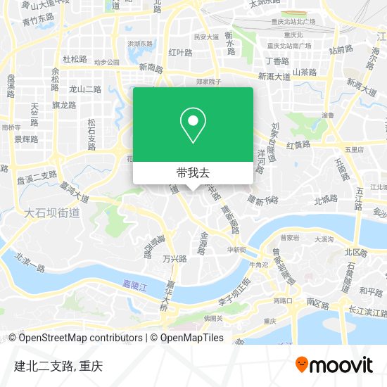 建北二支路地图