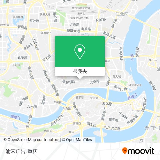 渝宏广告地图