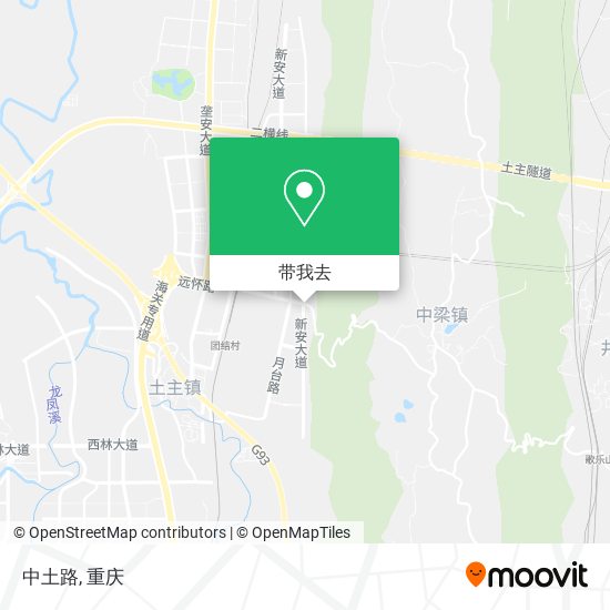 中土路地图