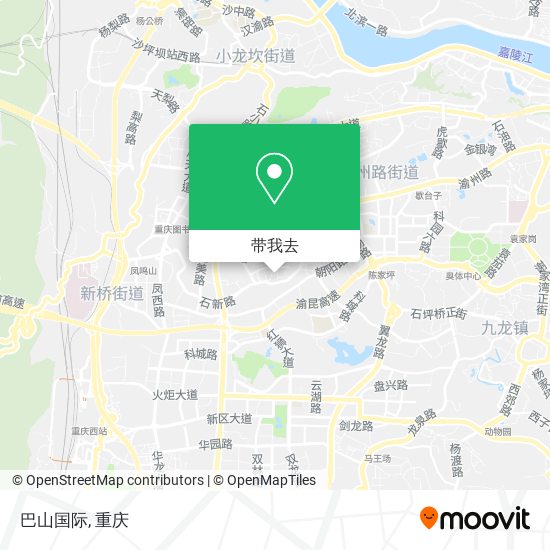 巴山国际地图