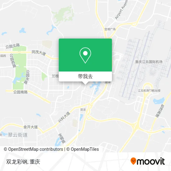 双龙彩钢地图