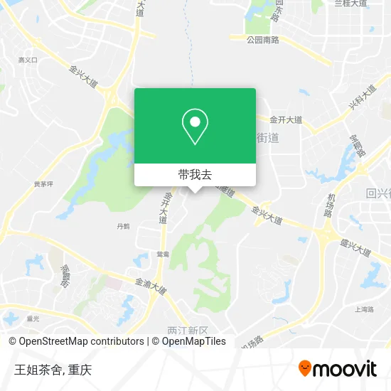 王姐茶舍地图