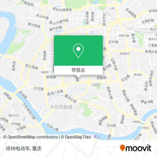 倍特电动车地图