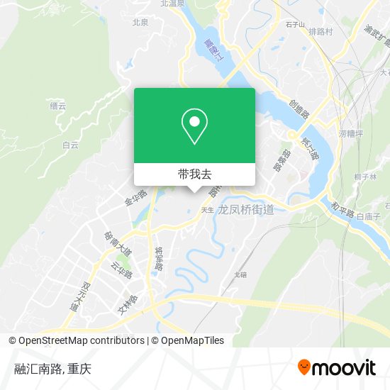 融汇南路地图
