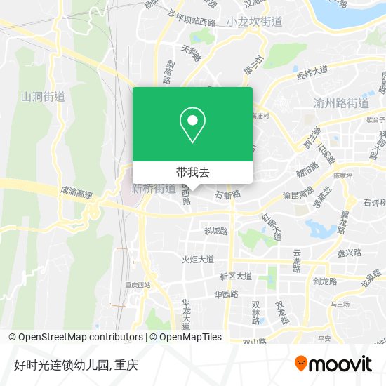 好时光连锁幼儿园地图