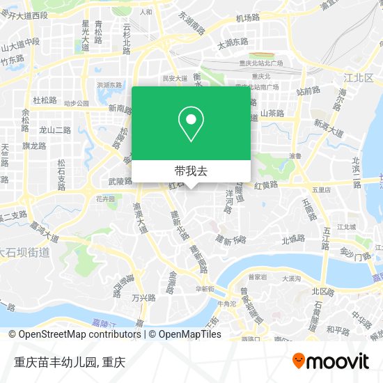 重庆苗丰幼儿园地图
