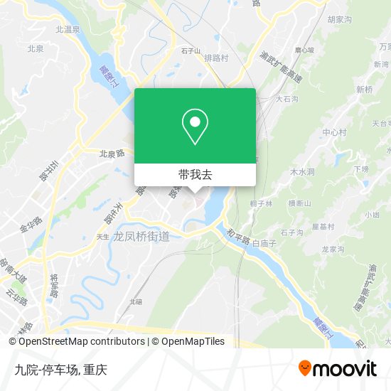 九院-停车场地图