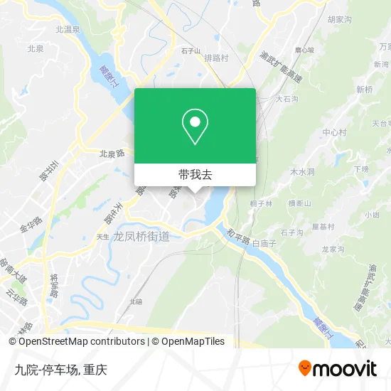 九院-停车场地图
