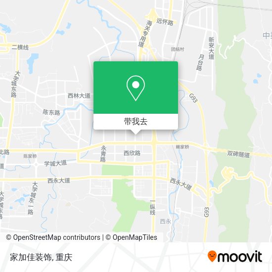 家加佳装饰地图