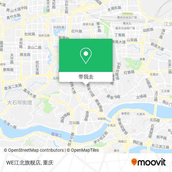 WE江北旗舰店地图