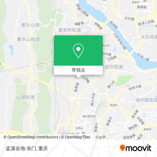 蓝溪谷地-东门地图