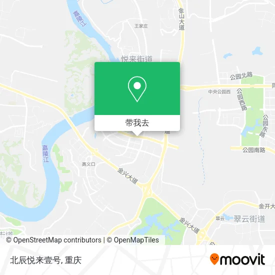 北辰悦来壹号地图
