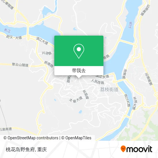 桃花岛野鱼府地图