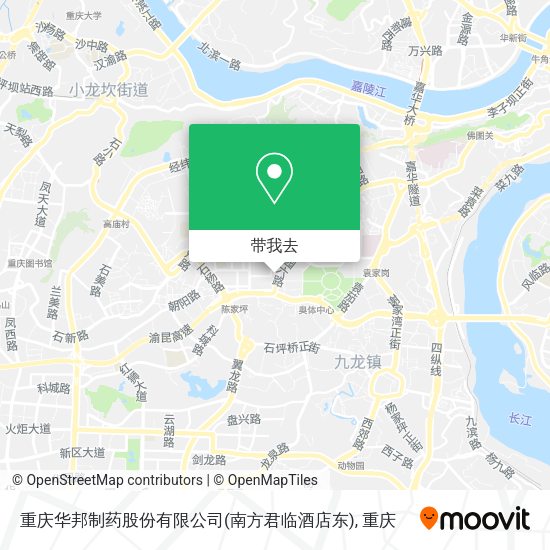 重庆华邦制药股份有限公司(南方君临酒店东)地图