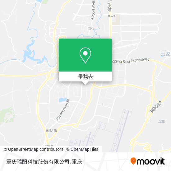 重庆瑞阳科技股份有限公司地图